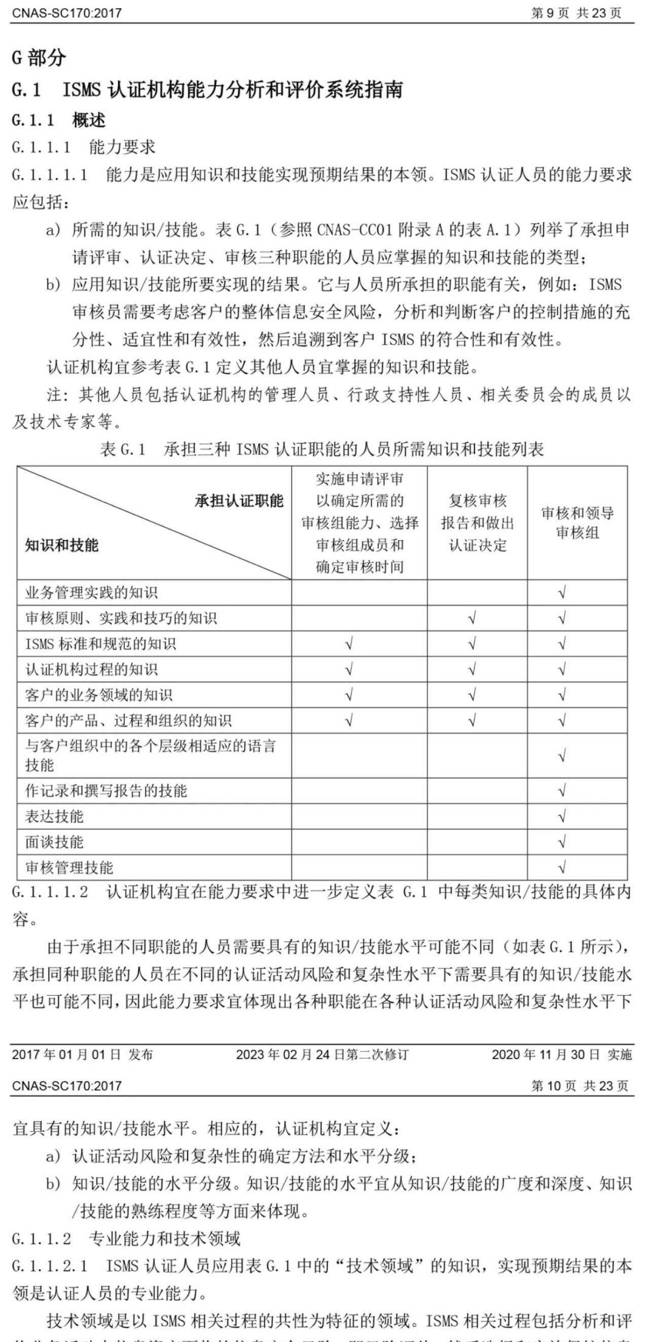 ISO/IEC  27001:2022 标准换版相关认可文件